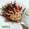 Colorful Dried Flower Wedding Bouquet Pampas Bridal Arrangement 10