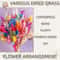 Colorful Dried Flower Wedding Bouquet Pampas Bridal Arrangement 5