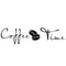 Coffee Wall Art Sticker Vinyl Cafe Kitchen Decor Decal 1