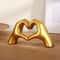 Heart Shaped Table Decor Romantic Shelf Accent Love Ornament 8