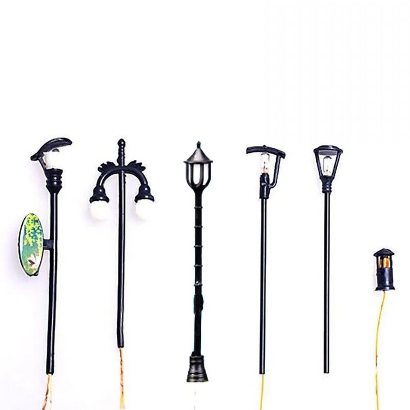 Mini Fairy Garden Accessories Set Landscape Decor Lighthouse Bridge Cottage 10