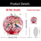 Crystal Apple Figurine Glass Paperweight Elegant Desk Decor 9