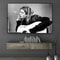 Kurt Cobain Poster Black White Retro Rock Music Wall Art Canvas Decor 1