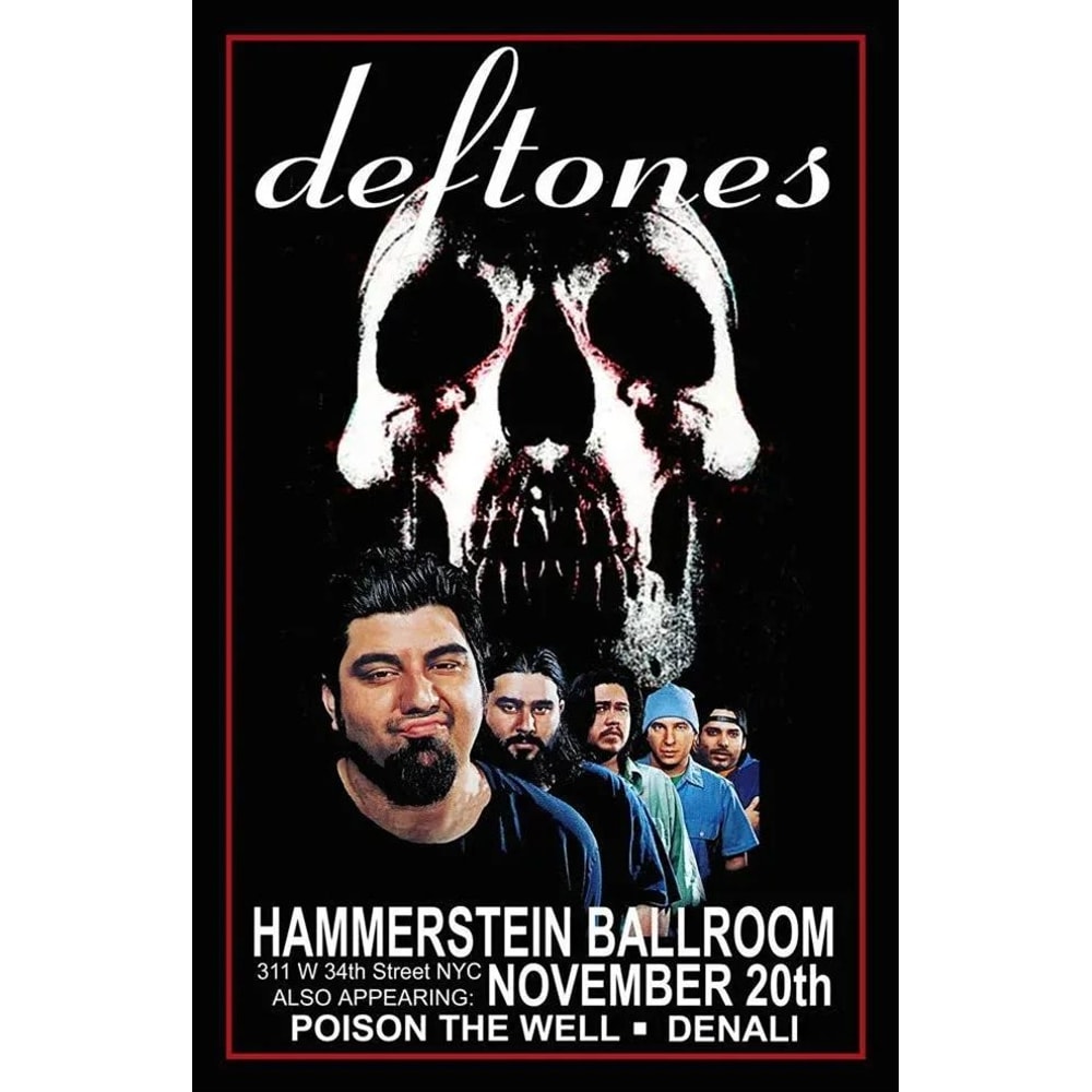 Deftones Around The Fur Poster Retro Rock Album Wall Art Canvas Decor 18