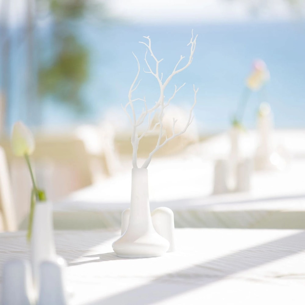 Artificial Antler Branch Decor Dried Look Vase Filler Natural Style Home Decor Set 5