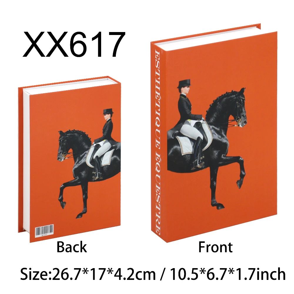 Decorative Fake Books Set Modern Coffee Table Book Box Home Decor 11