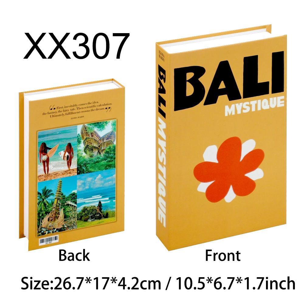 Decorative Fake Books Set Modern Coffee Table Book Box Home Decor 27