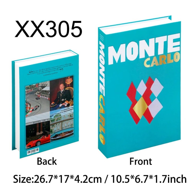 Decorative Fake Books Set Modern Coffee Table Book Box Home Decor 25