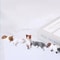 Cute Cat Monitor Decor Kawaii Screen Edge Figurines Desk Companion Set 7