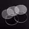 Clear Acrylic Ornament Blanks Round Disc DIY Craft Circles For Custom Decor 0
