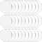 Clear Acrylic Ornament Blanks Round Disc DIY Craft Circles For Custom Decor 11