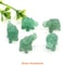Mini Crystal Elephant Figurine Natural Stone Healing Decor Gift 11