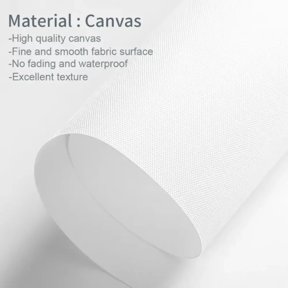 Beige Floral Line Wall Art Minimalist Botanical Canvas Decor 4