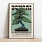 Japanese Bonsai Wall Art Retro Pine Tree Canvas Zen Minimalist Decor 5