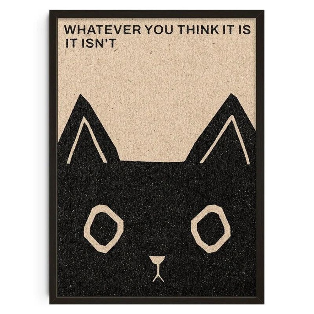 Japanese Snake Wall Art Bauhaus Geometric Canvas Mid Century Modern Decor 20