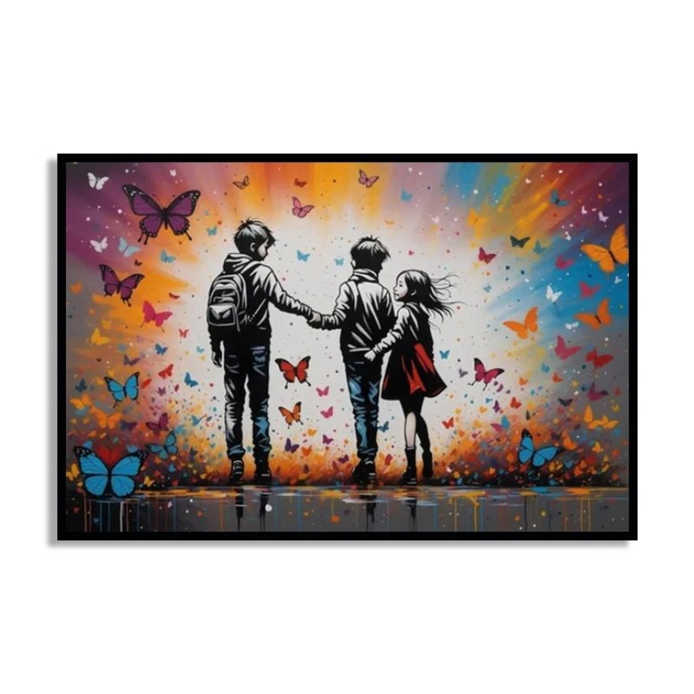 Banksy Graffiti Wall Art Street Art Canvas Poster Modern Urban Decor 22