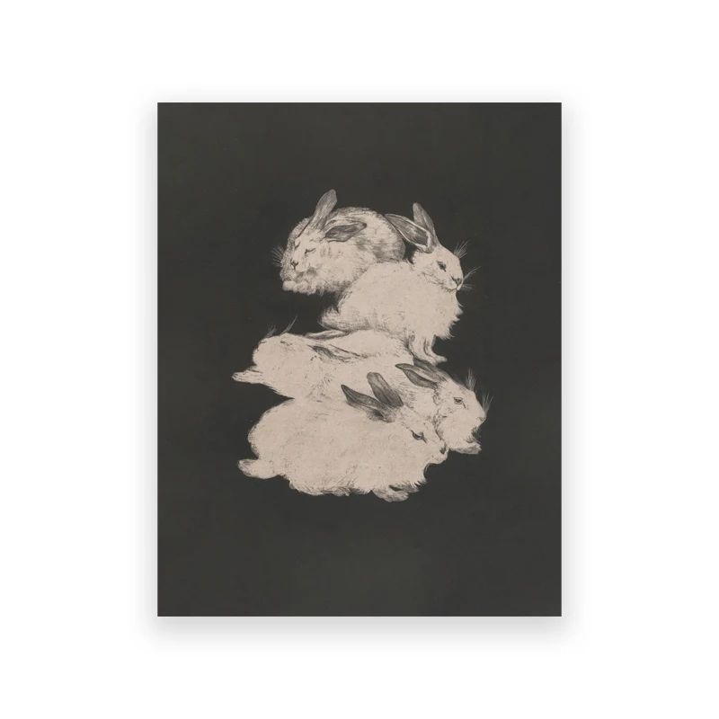 Vintage Owl Wall Art Dark Academia Canvas Cottagecore Nature Decor 17