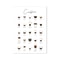 Coffee Guide Wall Art Barista Chart Canvas Cafe Kitchen Decor 19