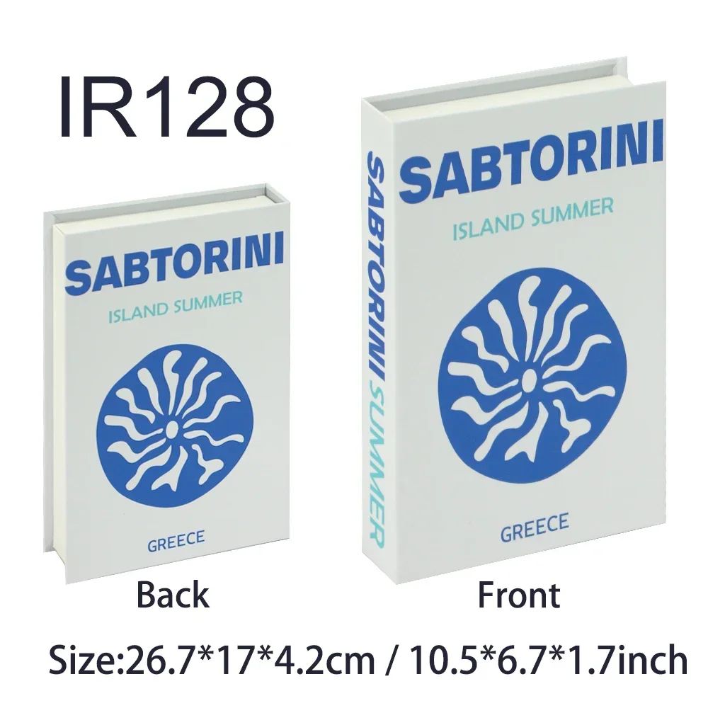 Luxury Decorative Fake Books Aesthetic Coffee Table Book Decor Set 13