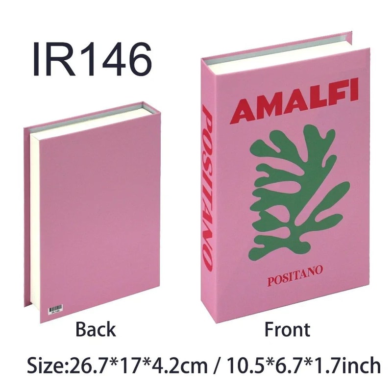 Luxury Decorative Fake Books Aesthetic Coffee Table Book Decor Set 29