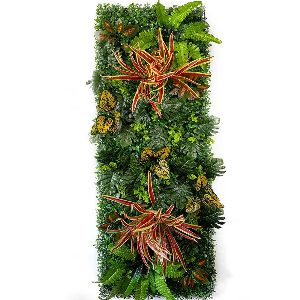 Artificial Boxwood Hedge Wall Panel Greenery Backdrop Garden Decor 14
