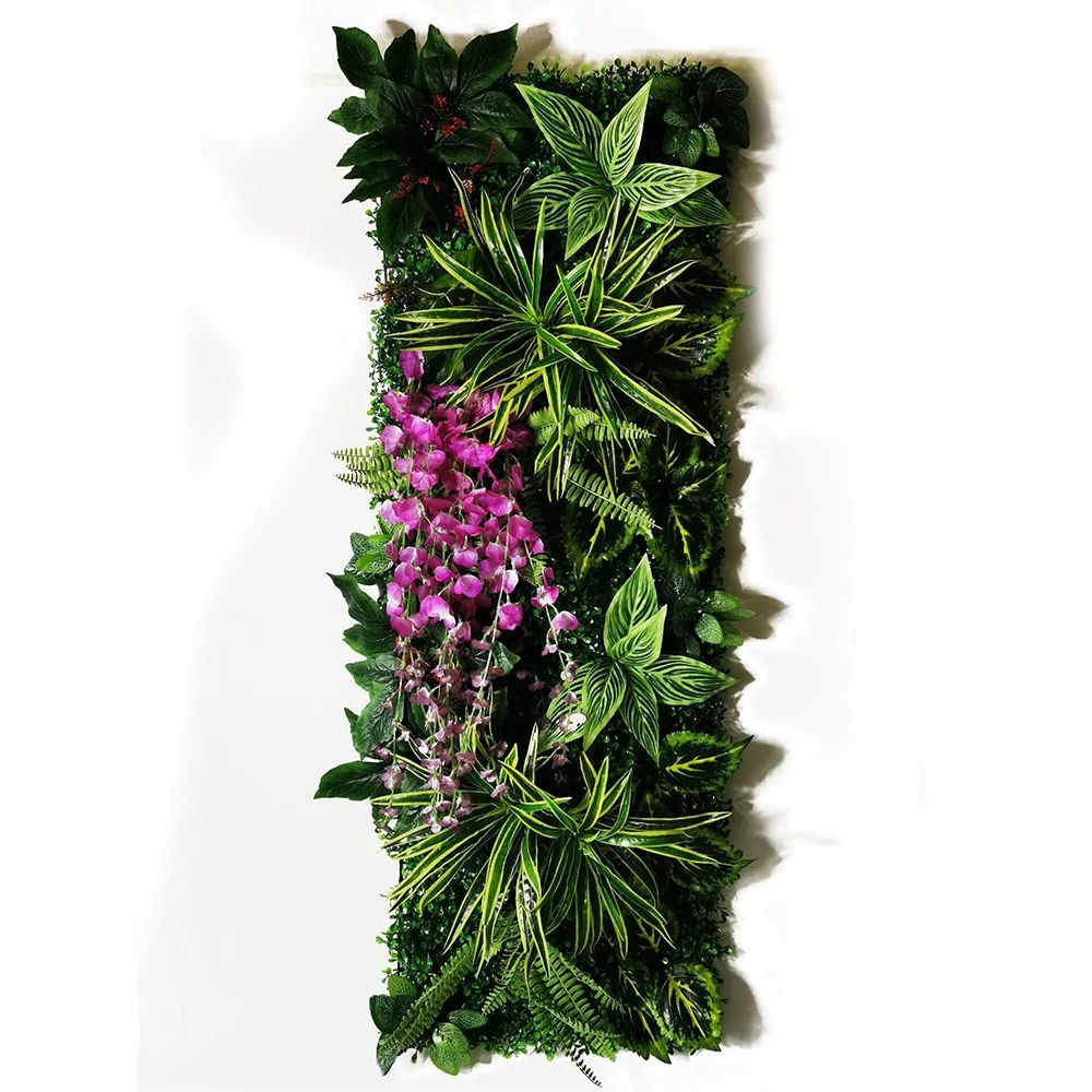 Artificial Boxwood Hedge Wall Panel Greenery Backdrop Garden Decor 19