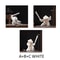 White Ceramic Samurai Figurine Minimalist Warrior Statue Decor 6