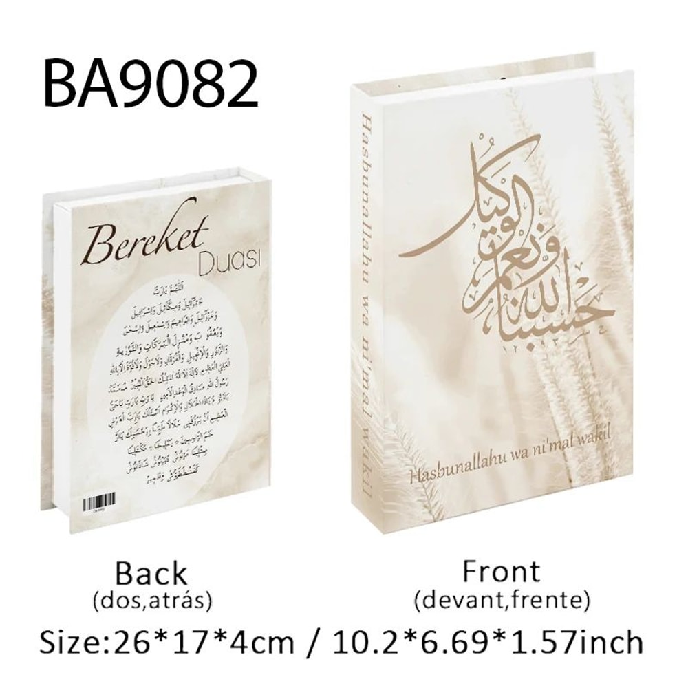 Islamic Decorative Book Storage Box Luxury Coffee Table Decor 14