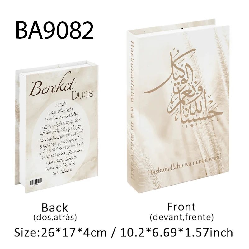 Islamic Decorative Book Storage Box Luxury Coffee Table Decor 14