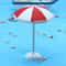 Mini Beach Umbrella Dollhouse Decor Micro Landscape Accessory 7