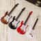 Mini Wooden Guitar Model Decorative Instrument Collectible Music Lover Gift 1