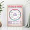 Social Worker Control Circle Poster Mental Health Inspirational Wall Art 1