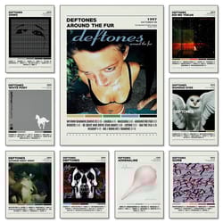 deftones album cover poster canvas music wall art room decor