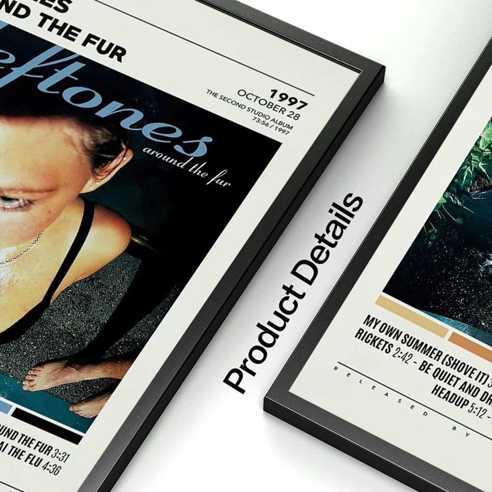 Deftones Album Cover Poster Canvas Music Wall Art Room Decor 4