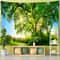 Mystic Forest Tapestry Wall Hanging Boho Nature Scenery Room Decor 1