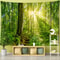 Mystic Forest Tapestry Wall Hanging Boho Nature Scenery Room Decor 12