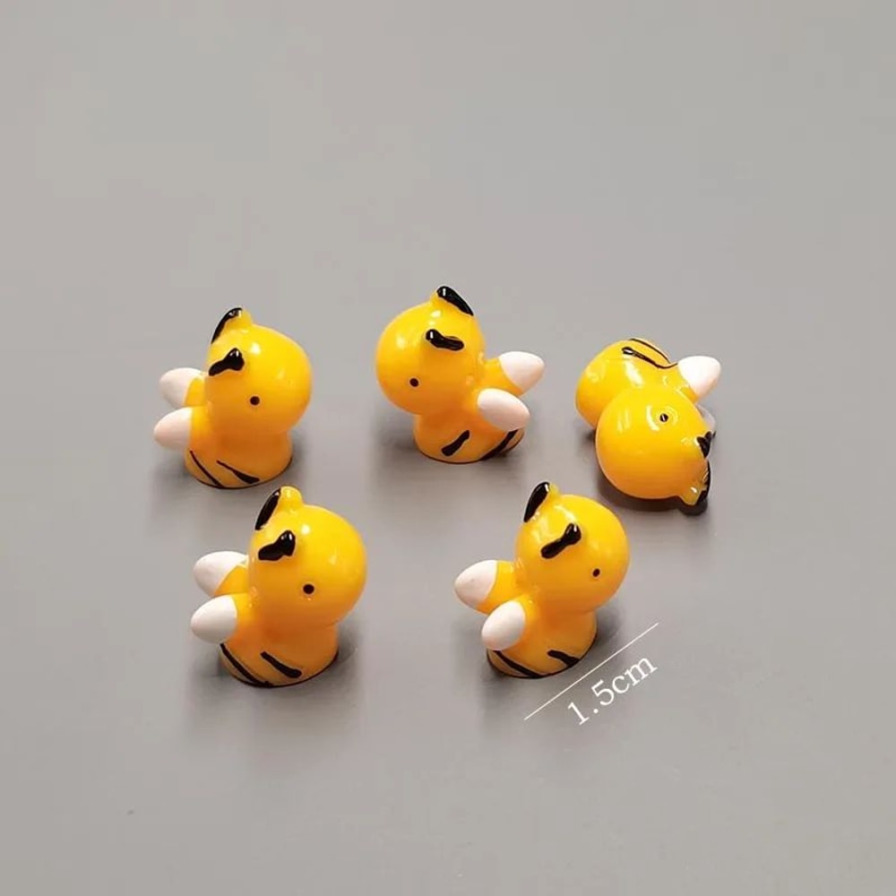 Mini Animal Figurines Set Fairy Garden Micro Decor For DIY Crafts And Terrariums 16