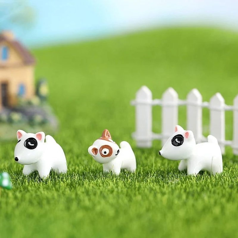 Mini Animal Figurines Set Fairy Garden Micro Decor For DIY Crafts And Terrariums 19