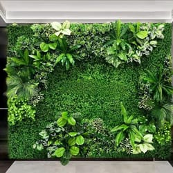 artificial eucalyptus green wall panel lush plant backdrop decor for home and events