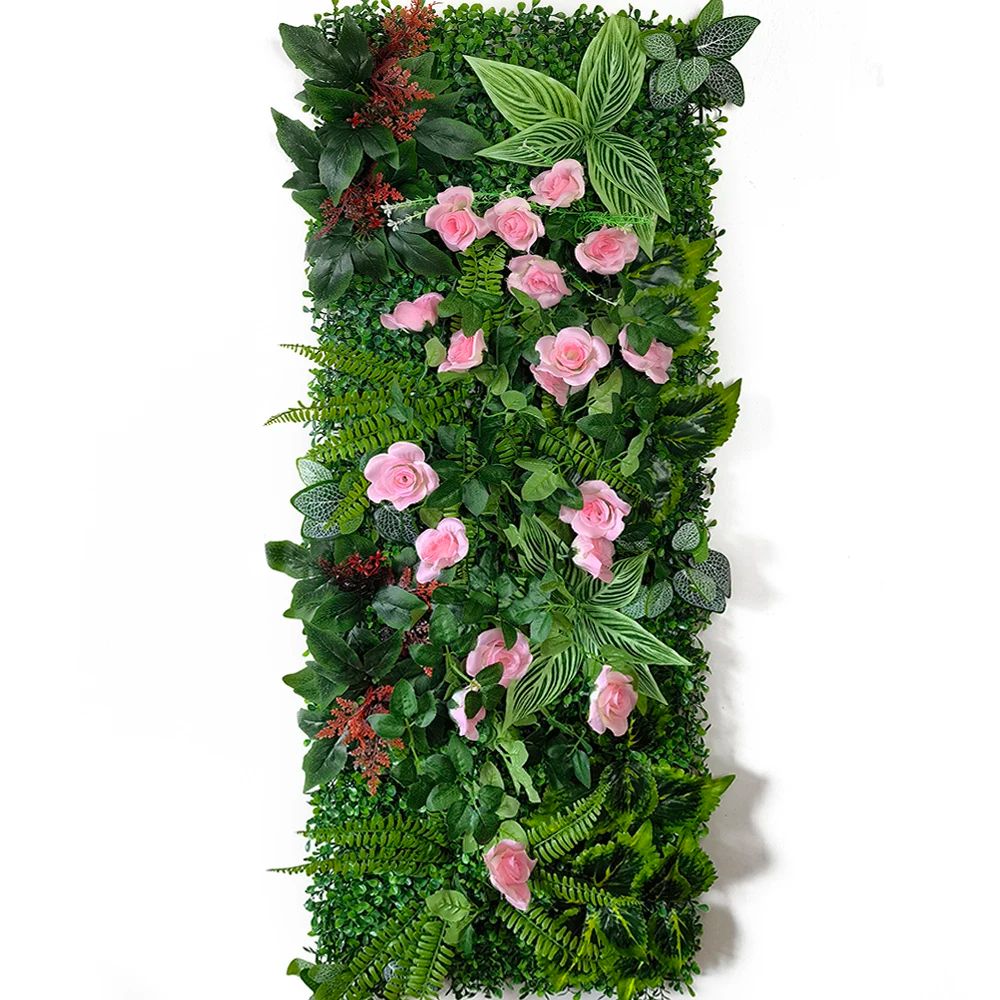 Artificial Eucalyptus Green Wall Panel Lush Plant Backdrop Decor For Home And Events 7