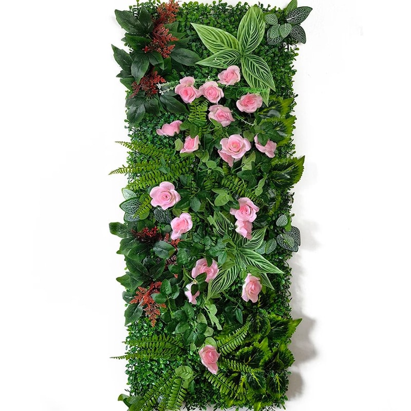Artificial Eucalyptus Green Wall Panel Lush Plant Backdrop Decor For Home And Events 7