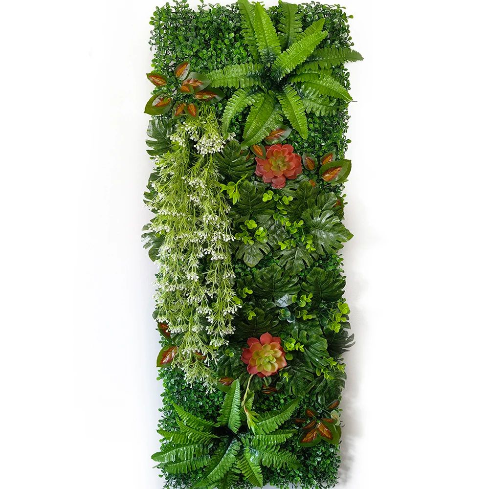 Artificial Eucalyptus Green Wall Panel Lush Plant Backdrop Decor For Home And Events 15