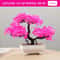 Artificial Bonsai Tree Potted Plant Realistic Mini Greenery Home Decor 9