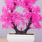 Artificial Bonsai Tree Potted Plant Realistic Mini Greenery Home Decor 4