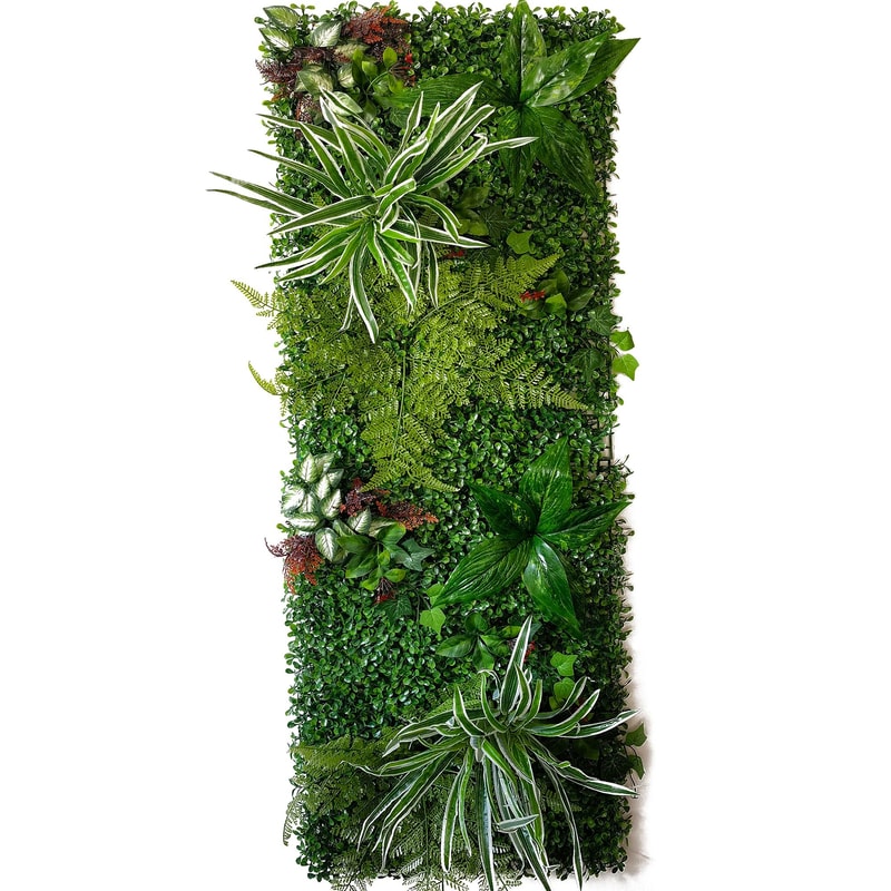 Artificial Grass Wall Panel Lush Green Backdrop Faux Lawn Decor For Home And Events 12