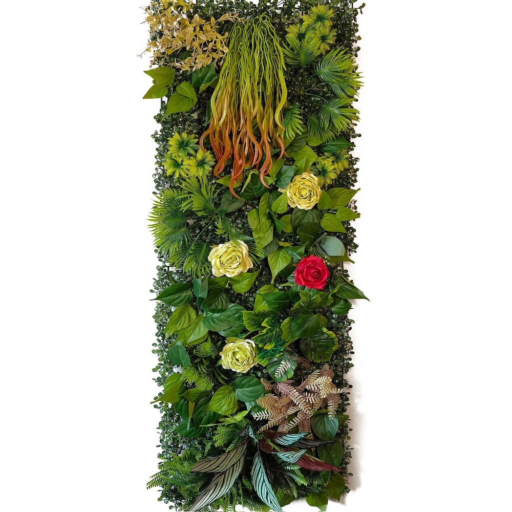 Artificial Grass Wall Panel Lush Green Backdrop Faux Lawn Decor For Home And Events 26