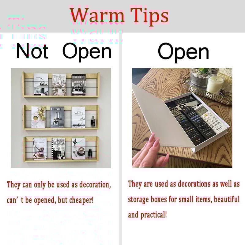 Decorative Fake Book Storage Box Travel Style Coffee Table Home Decor 3