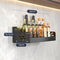 Wall Mounted Kitchen Shelf No Drill Metal Storage Rack Large Capacity Organizer 6