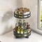 Rotating Spice Organizer 360 Turntable Kitchen Storage Rack Countertop Organizer 7