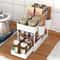 Under Sink Organizer Pull Out Storage Rack Double Layer Kitchen Bathroom Shelf 2